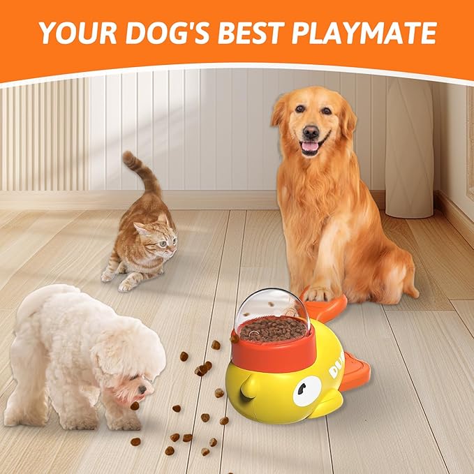 Interaktiv matleksak för husdjur